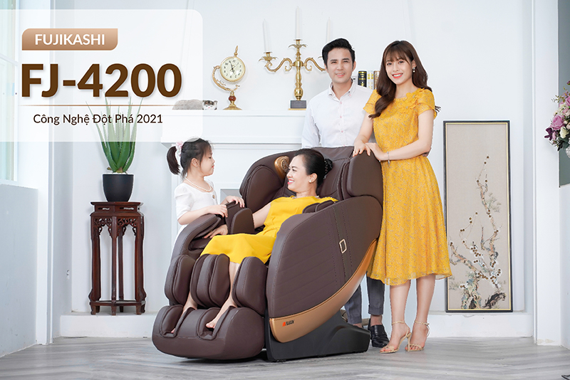 Ghế massage Fujikashi FJ-4200 mới nhất 2021
